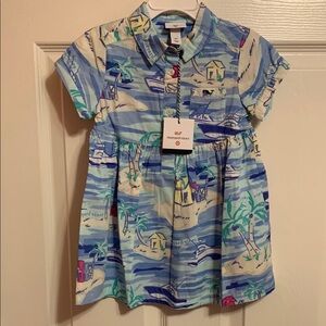 Vineyard Vines Multicolor Tropical Print Shirt